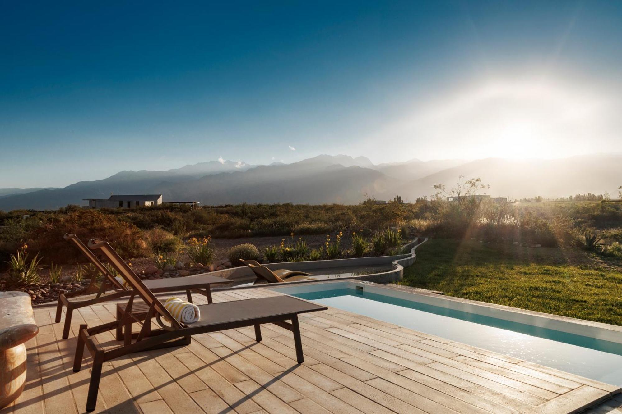 Casa De Uco Vineyards And Wine Resort Los Árboles Kültér fotó