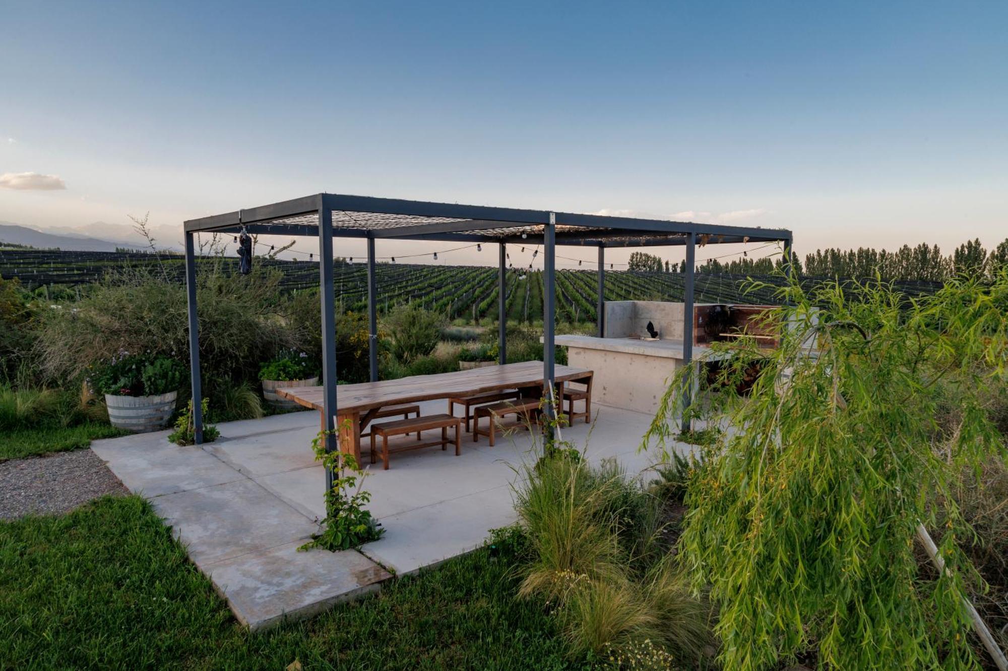 Casa De Uco Vineyards And Wine Resort Los Árboles Kültér fotó