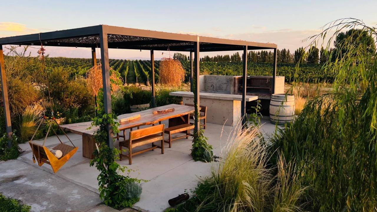 Casa De Uco Vineyards And Wine Resort Los Árboles Kültér fotó